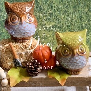 Fall Farmhouse Owls For Your Tier Trays
